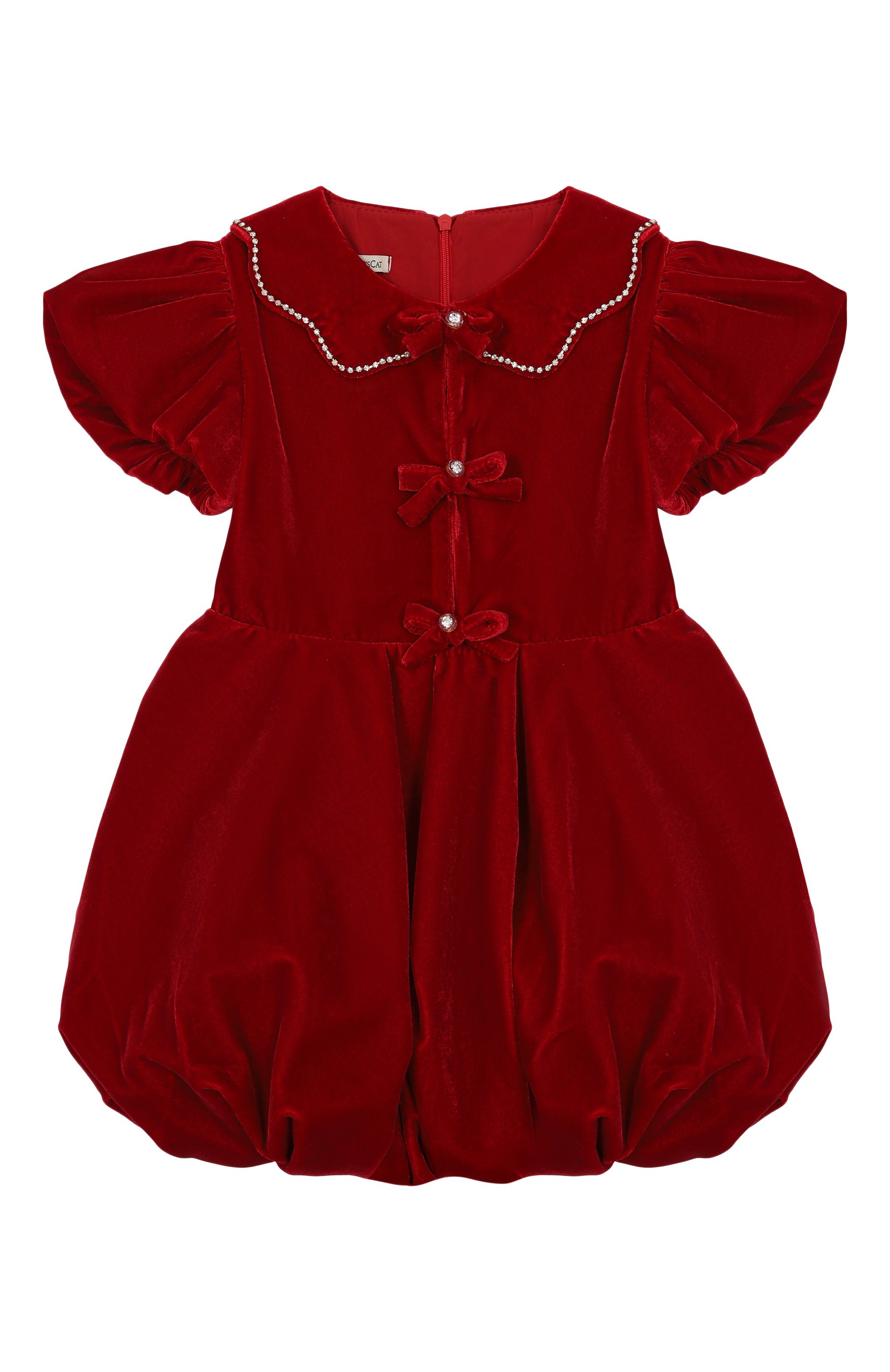 Бархатное платье DESIGNERS CAT, арт. 100000K01001863/VIC0 DRESS/4-8, фото 1