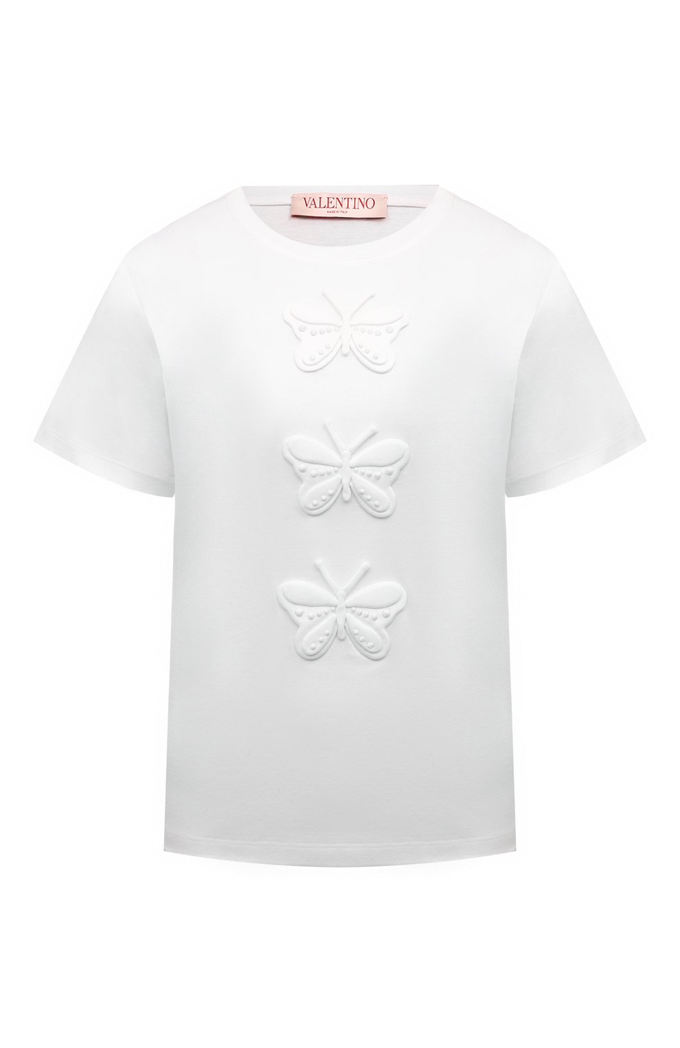 Хлопковая футболка VALENTINO, арт. 5B3MG23L8Q7, фот�о 1