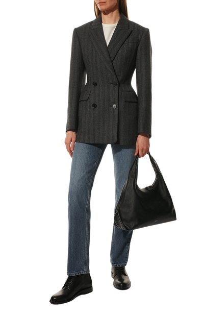 Кожаные ботинки army SAINT LAURENT, арт. 632407/1YL00, фото 2