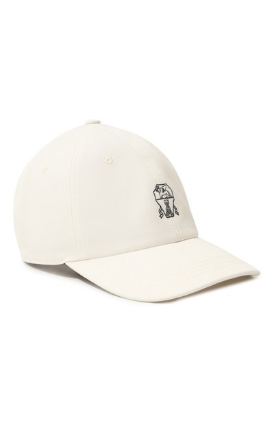 Хлопковая бейсболка BRUNELLO CUCINELLI, арт. M252W9938P, фото 1