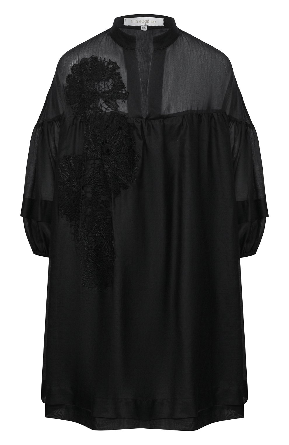 Туника из хлопка и шелка LILA EUGENIE, арт. 2027 MINI, фото 1