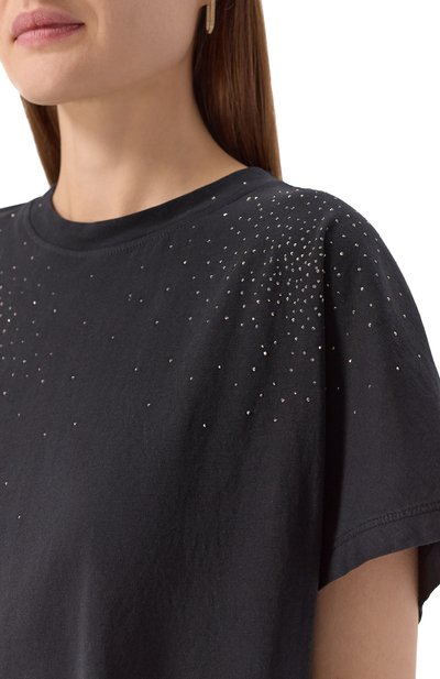 Хлопковая футболка BOSS ORANGE, арт. 50547797, фото 5