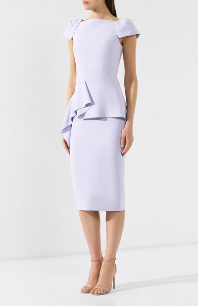 Платье с оборкой ROLAND MOURET, арт. EW19/S0745/F2196, фото 3