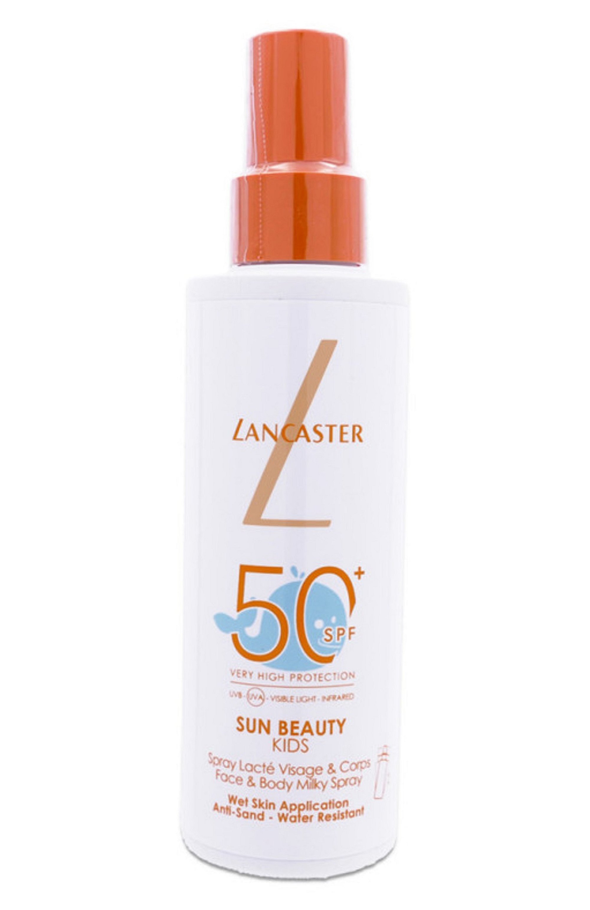 Солнцезащитный спрей для детей spf 50+ sun beauty kids milky spray (150ml) LANCASTER, арт. 3616305924933, фото 1