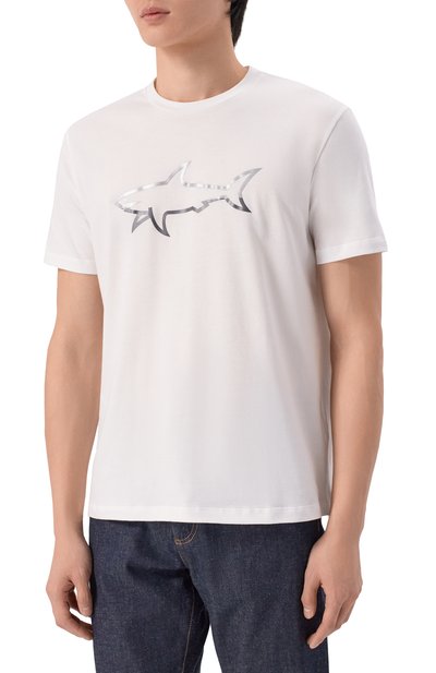 Хлопковая футболка PAUL&SHARK, арт. 25411078, фото 3