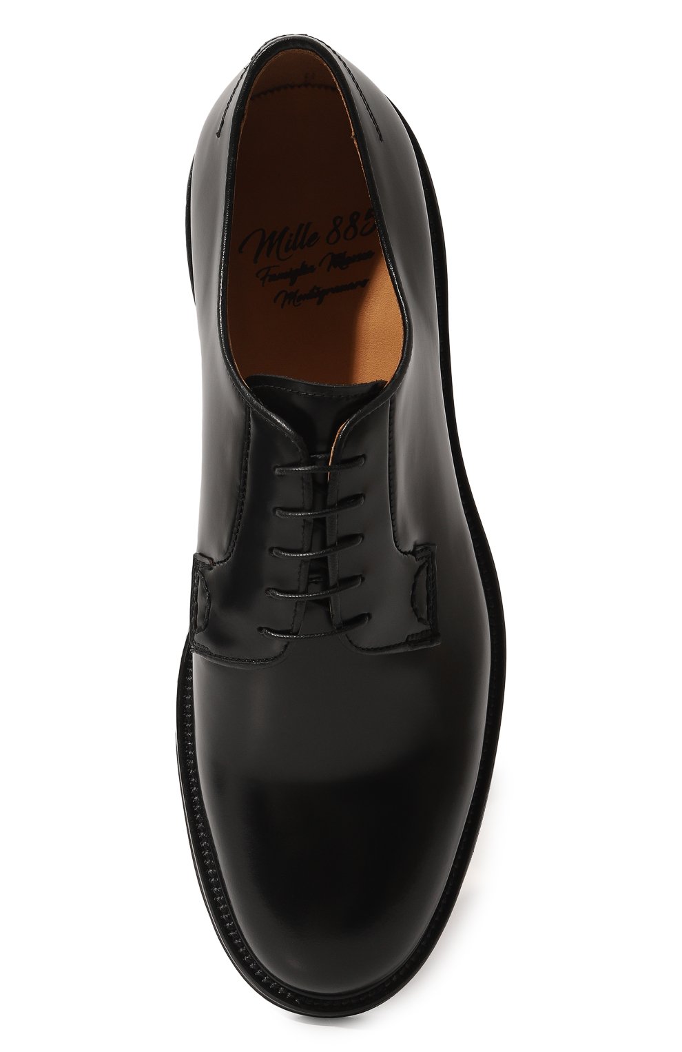 Кожаные дерби MILLE 885, арт. B0ST0N REAL NER0, фото 6