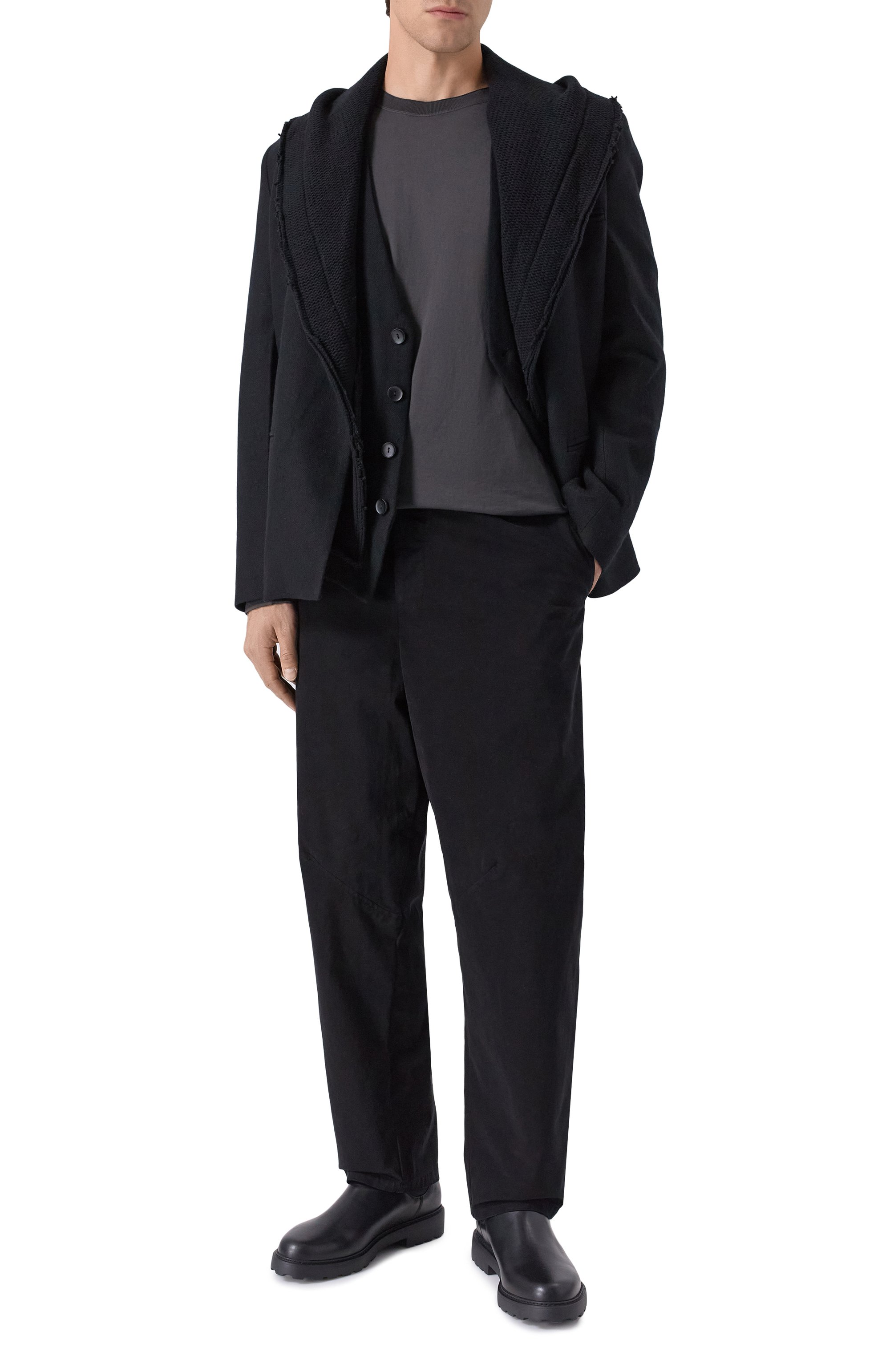 Хлопковый лонгслив TRANSIT, арт. CFUTRB1360, фото 2