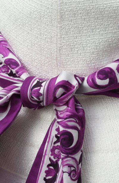 Панама из хлопка и шелка DOLCE & GABBANA, арт. FH671A/FU9AU, фото 4