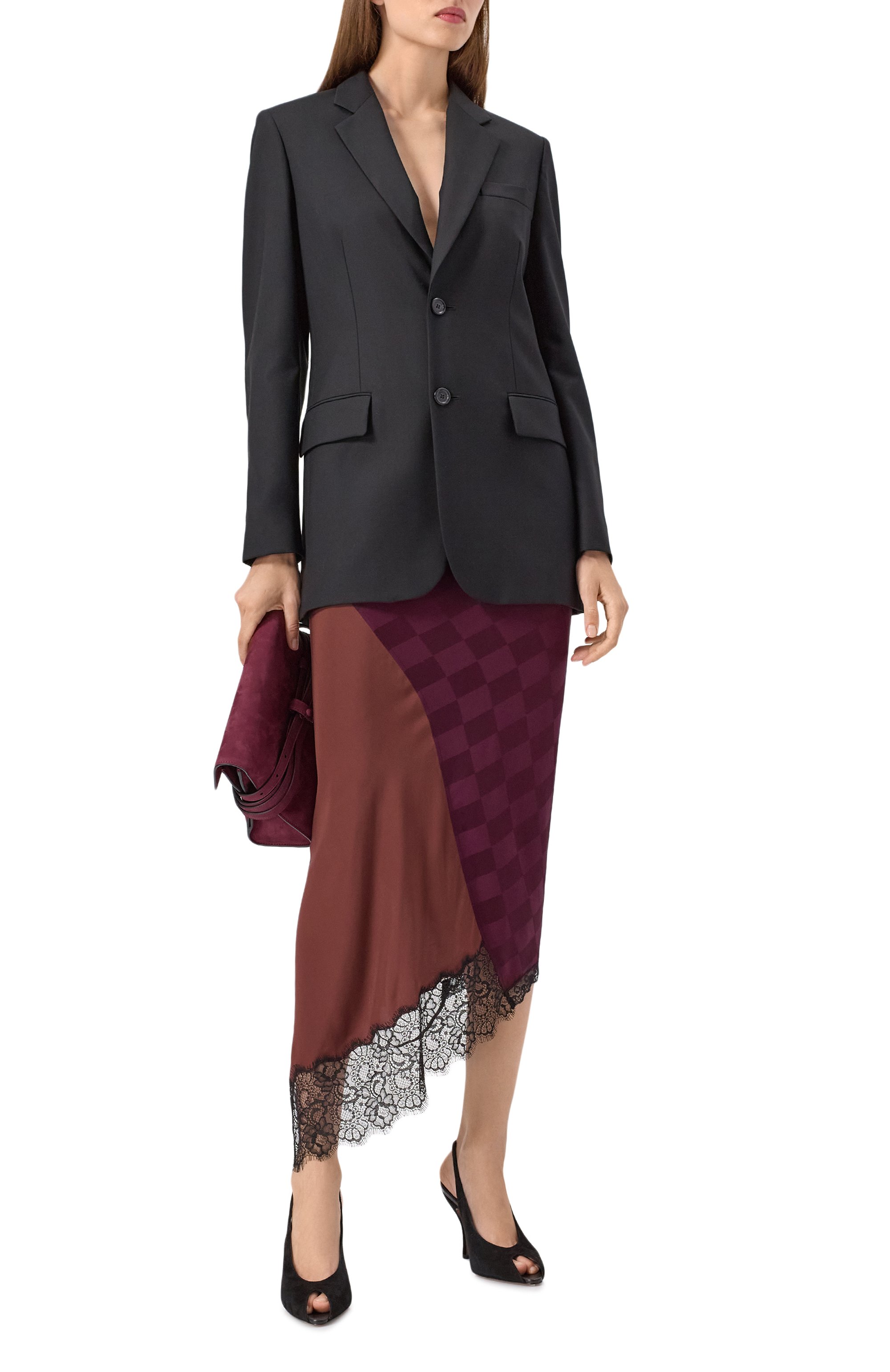 Юбка из вискозы и шелка MOSCHINO, арт. A0119/5535, фото 2