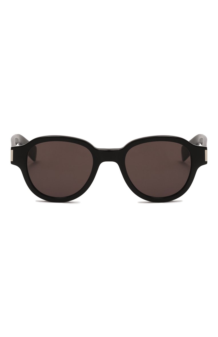 Женские солнцезащитные очки SAINT LAURENT черного цвета, арт. SL 546 001 | Фото 4 (Кросс-КТ: С/з-унисекс; Тип очков: С/з; Материал: Пластик; Региональные ограничения белый список (Axapta Mercury): Не проставлено; Нос: Не проставлено; Оптика Гендер: оптика-унисекс; Очки форма: Круглые)