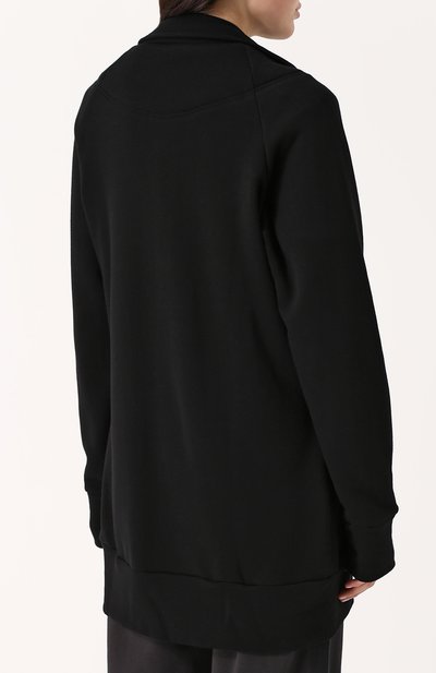 Удлиненный хлопковый кардиган на молнии Y`S, арт. YK-T96-065, фото 4