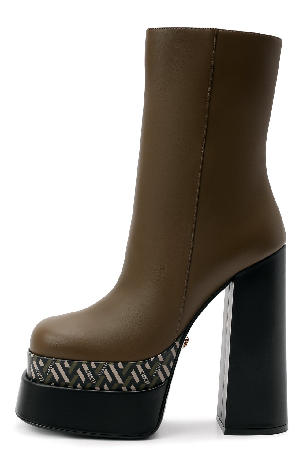 Кожаные ботильоны VERSACE, арт. 1001783/1A01733, фото 3