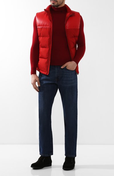 Замшевые ботинки KITON черного цвета по цене 125500 руб., арт. USSFLYN00104, фото 2 Замшевые ботинки KITON, арт. USSFLYN00104, фото 2