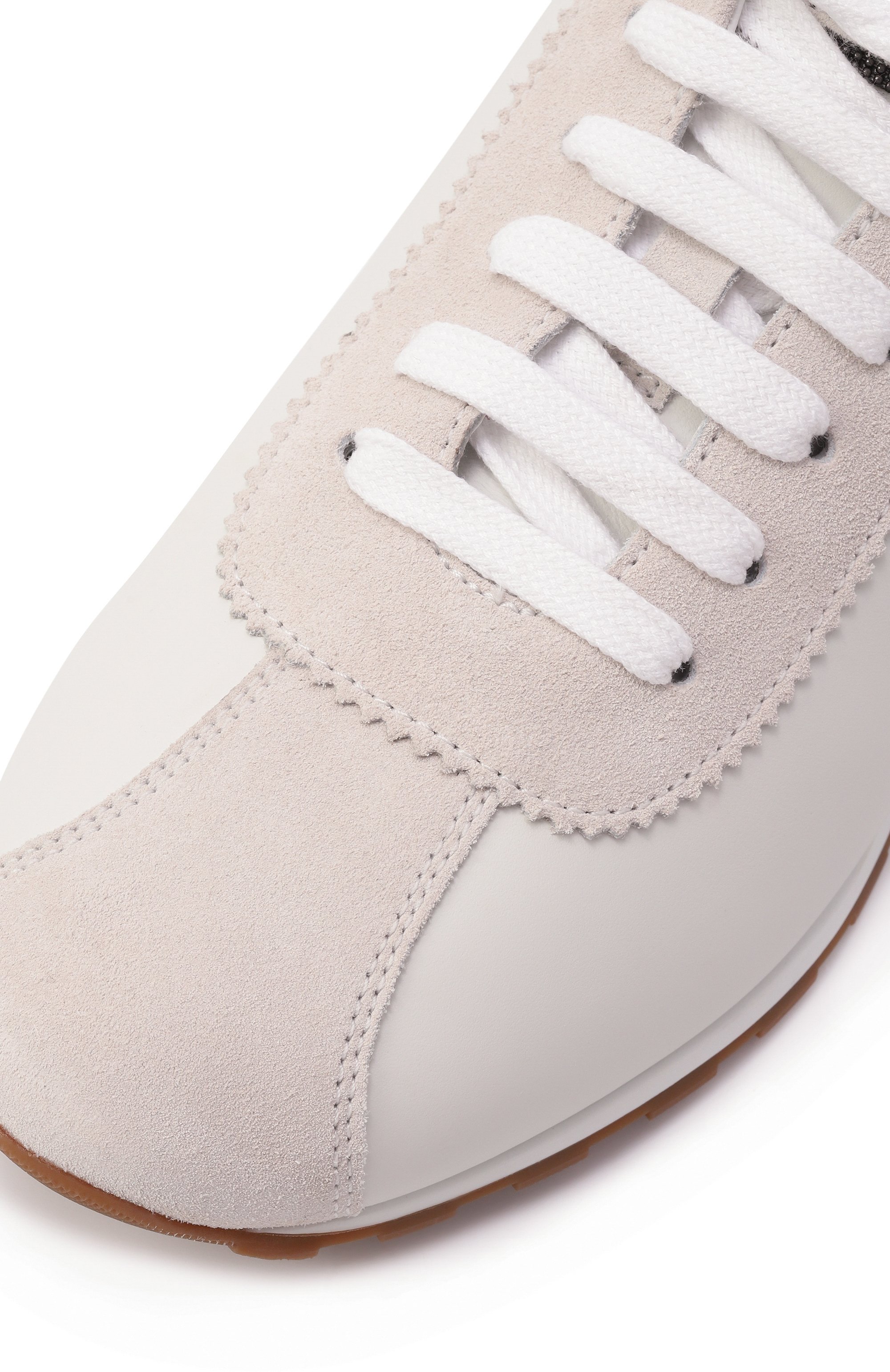 Кожаные кроссовки BRUNELLO CUCINELLI, арт. MZSFG2926, фото 7