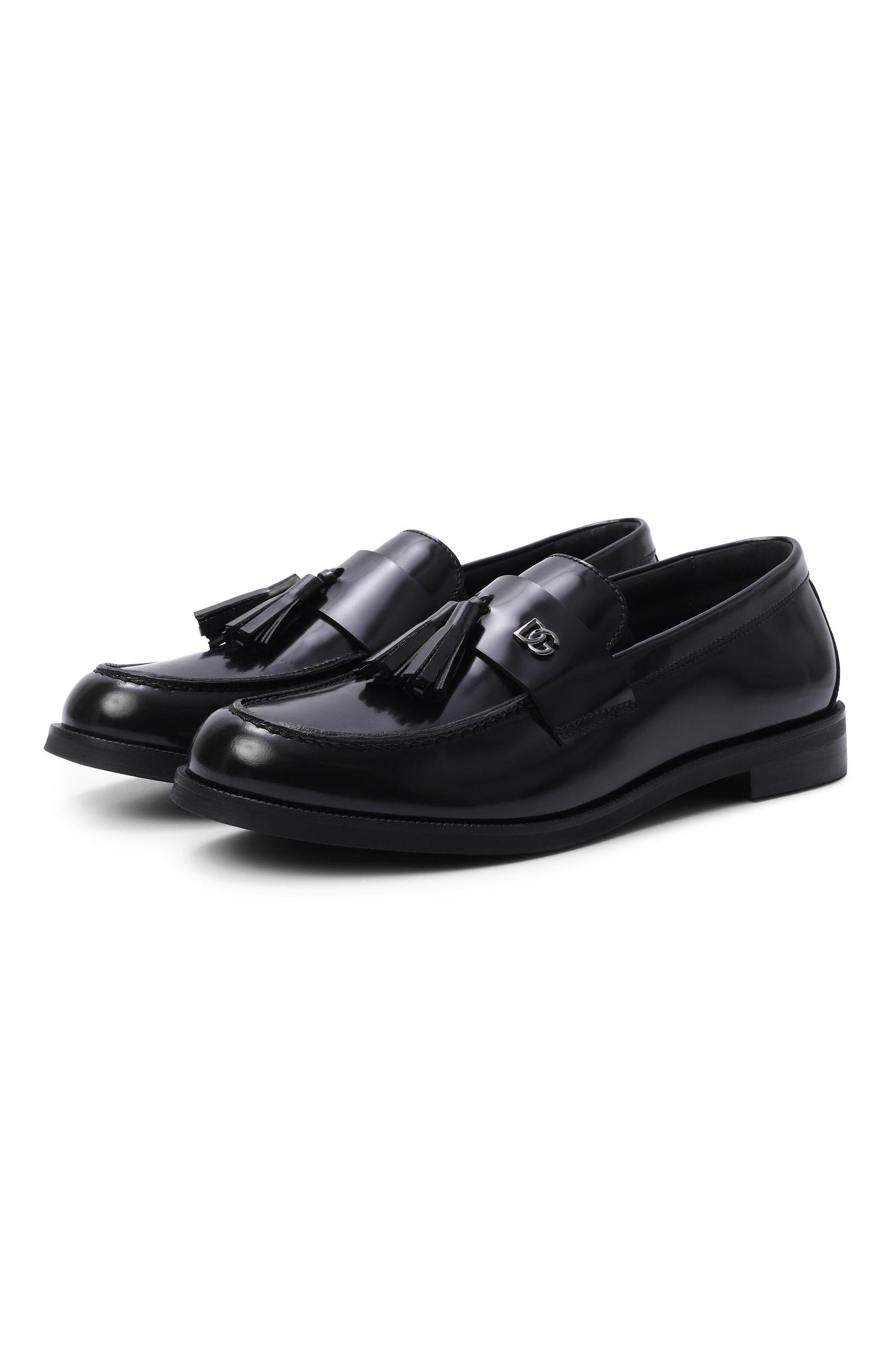 Кожаные лоферы DOLCE & GABBANA, арт. DA5363/A3L81_002, фото 1