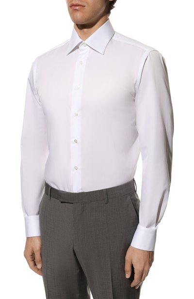 Хлопковая сорочка ZILLI, арт. MFX-12212-401638/ZS1, фото 3