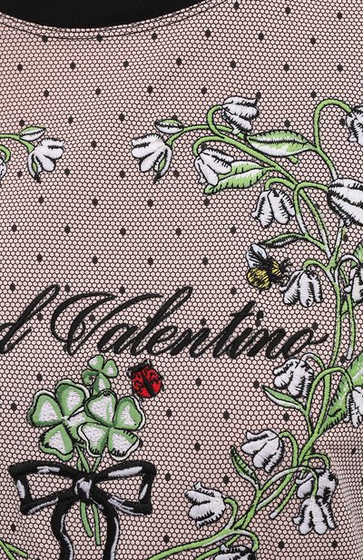 Хлопковая футболка REDVALENTINO, арт. VR3MG08X/5PR, фото 5