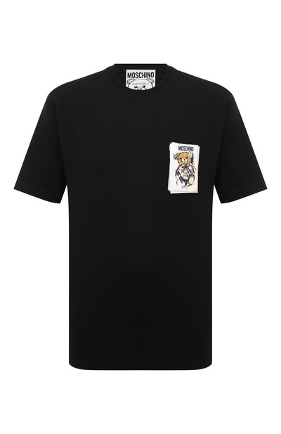 Мужская хлопковая футболка MOSCHINO, арт. V0713/5241