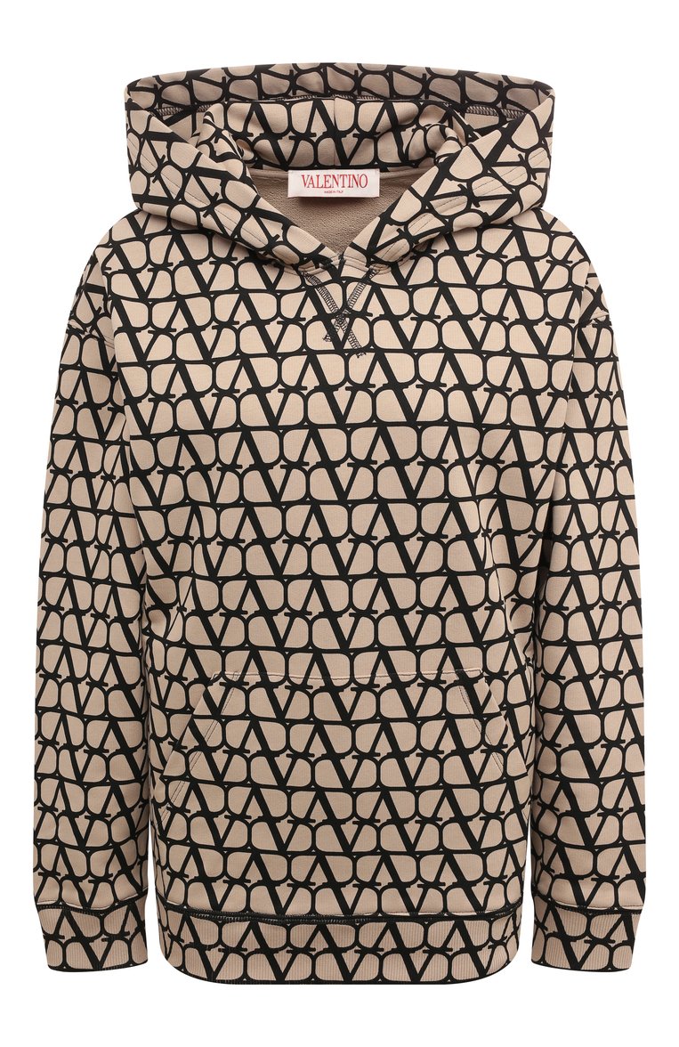 Хлопковое худи VALENTINO, арт. 3B3MF21X82B, фото 1