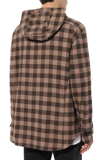 Хлопковая рубашка KITON, арт. UMCMARH0864507/46-50, фото 4