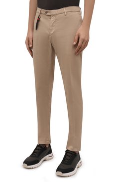 Брюки из хлопка и шелка MARCO PESCAROLO, арт. SLIM80/ZIP/4500, фото 1