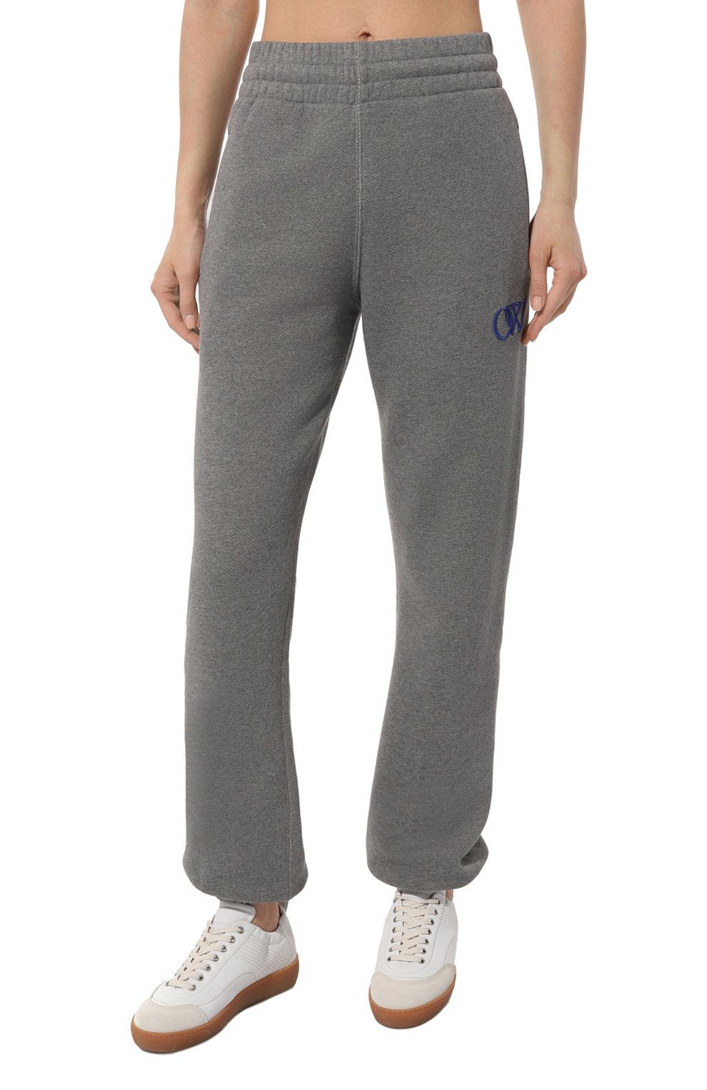 Хлопковые джоггеры OFF-WHITE, арт. 0WCH006S24FLE001, фото 3