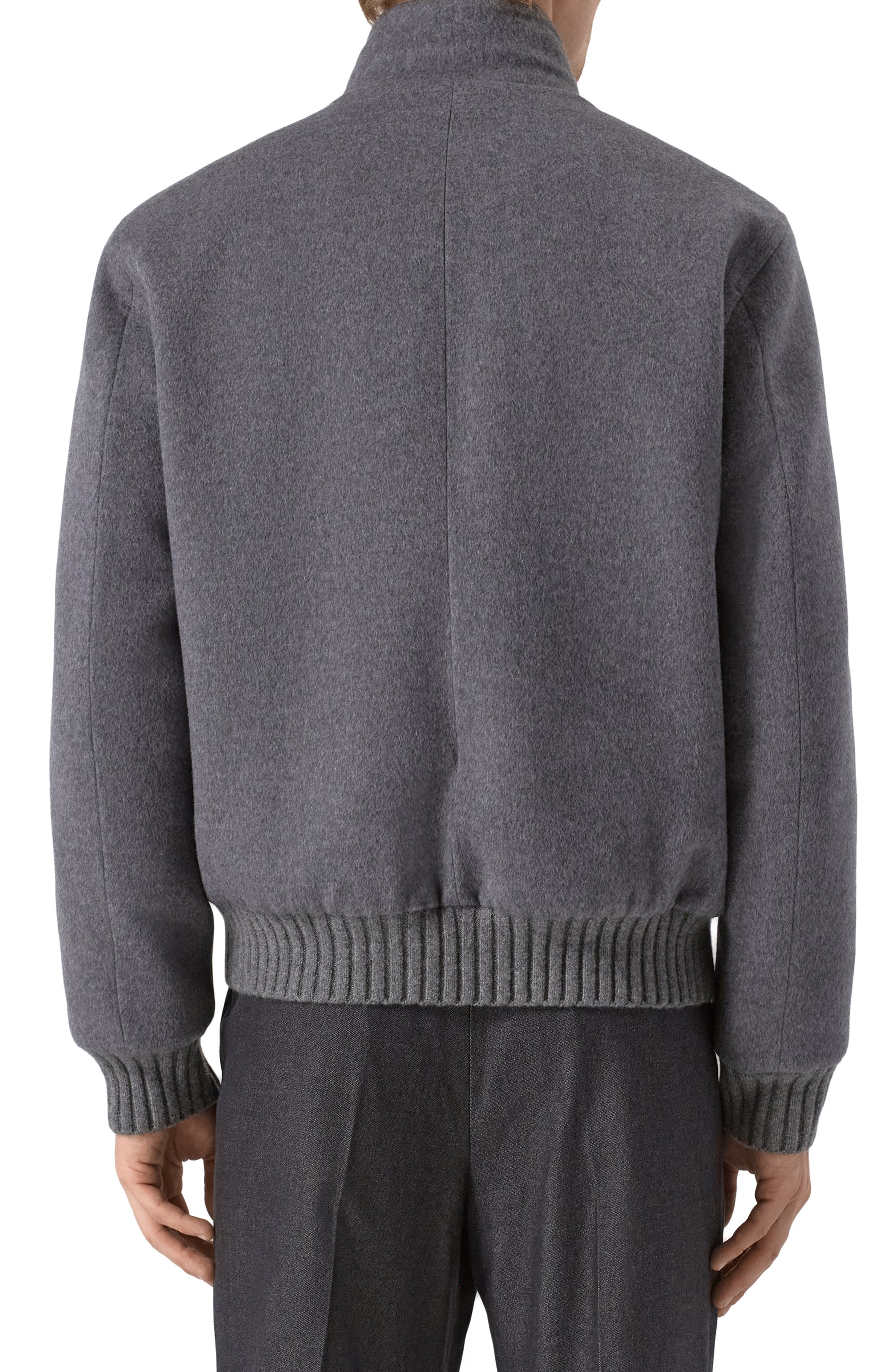 Кашемировый бомбер с подкладкой из норки MVST, арт. FTXTRECK-ES4275V/LC1599, фото 4