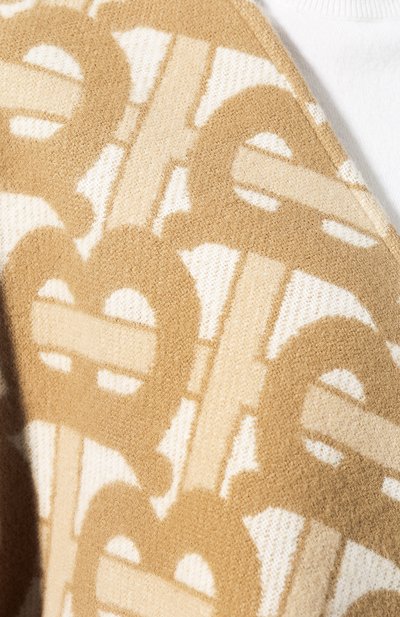 Пончо из смеси шерсти и кашемира BURBERRY, арт. 8022741, фото 5