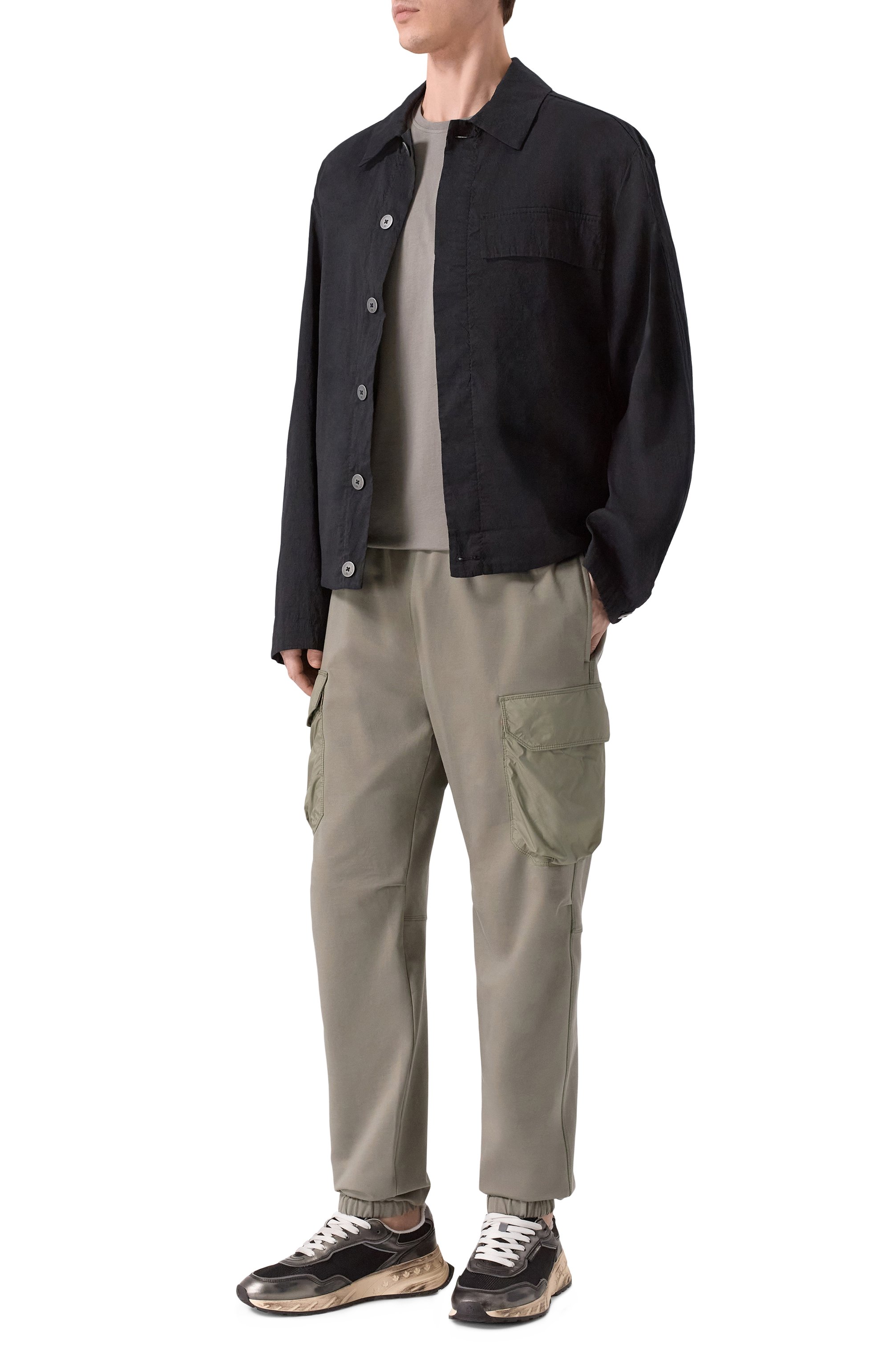 Хлопковые джоггеры PARAJUMPERS, арт. 26SM-PM PAF P04, фото 2