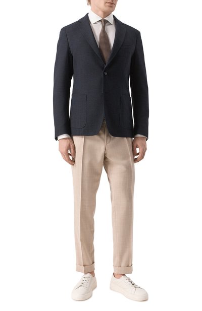 Пиджак из хлопка и вискозы BOSS, арт. 50538028, фото 3