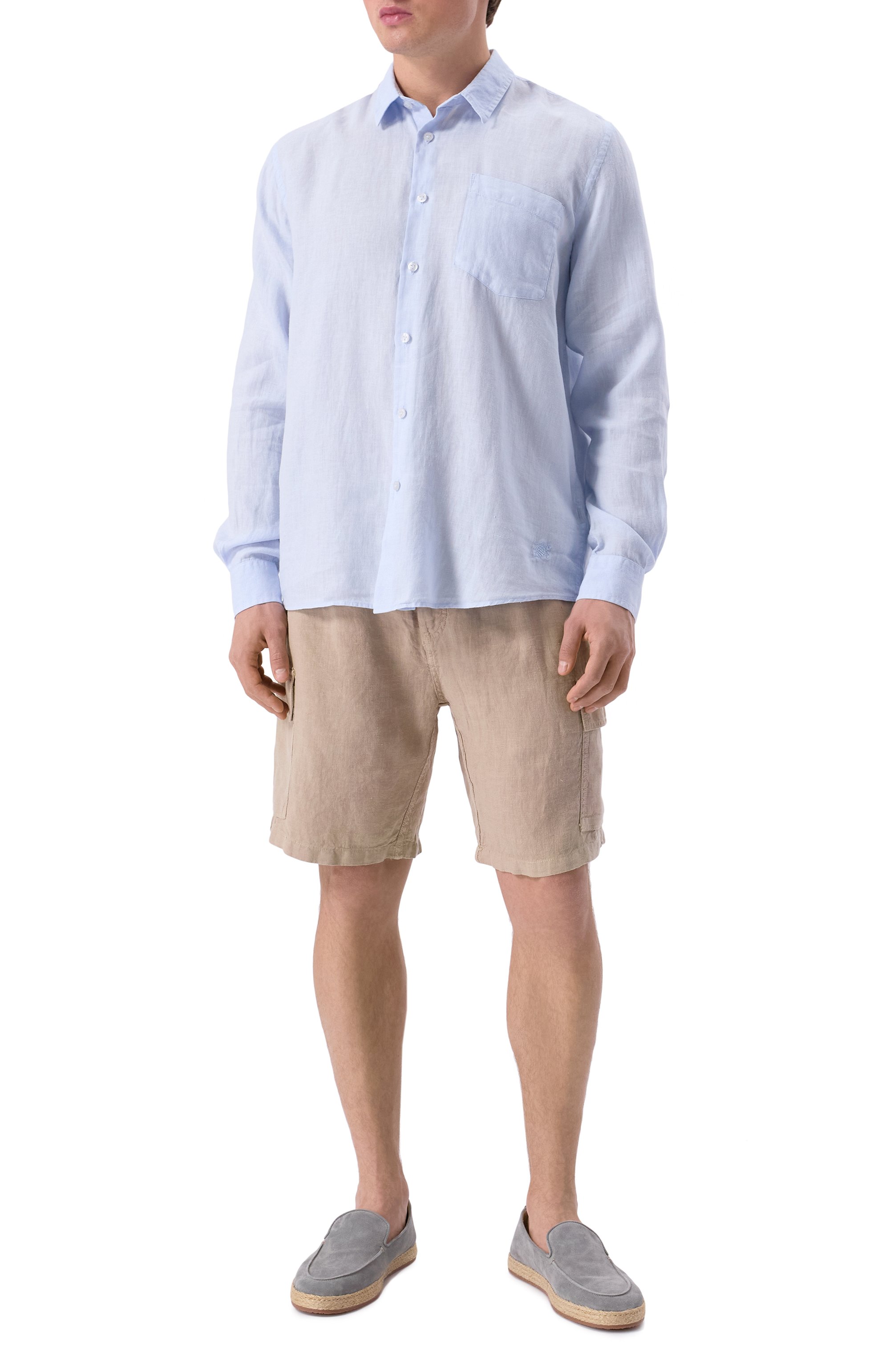 Льняная рубашка VILEBREQUIN, арт. CAR0UBIS/H9U10, фото 2