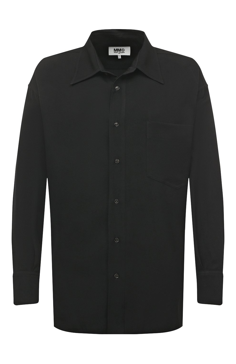 Рубашка из шерсти и вискозы MM6, арт. S52DL0228/S60351, фото 1