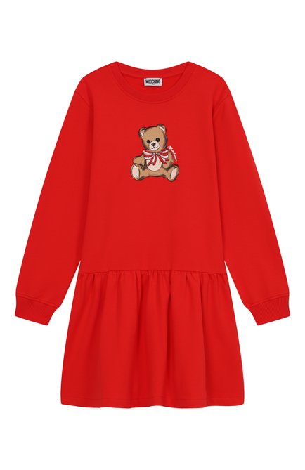 Хлопковое платье MOSCHINO, арт. HDV0H7/LDA16/10-14