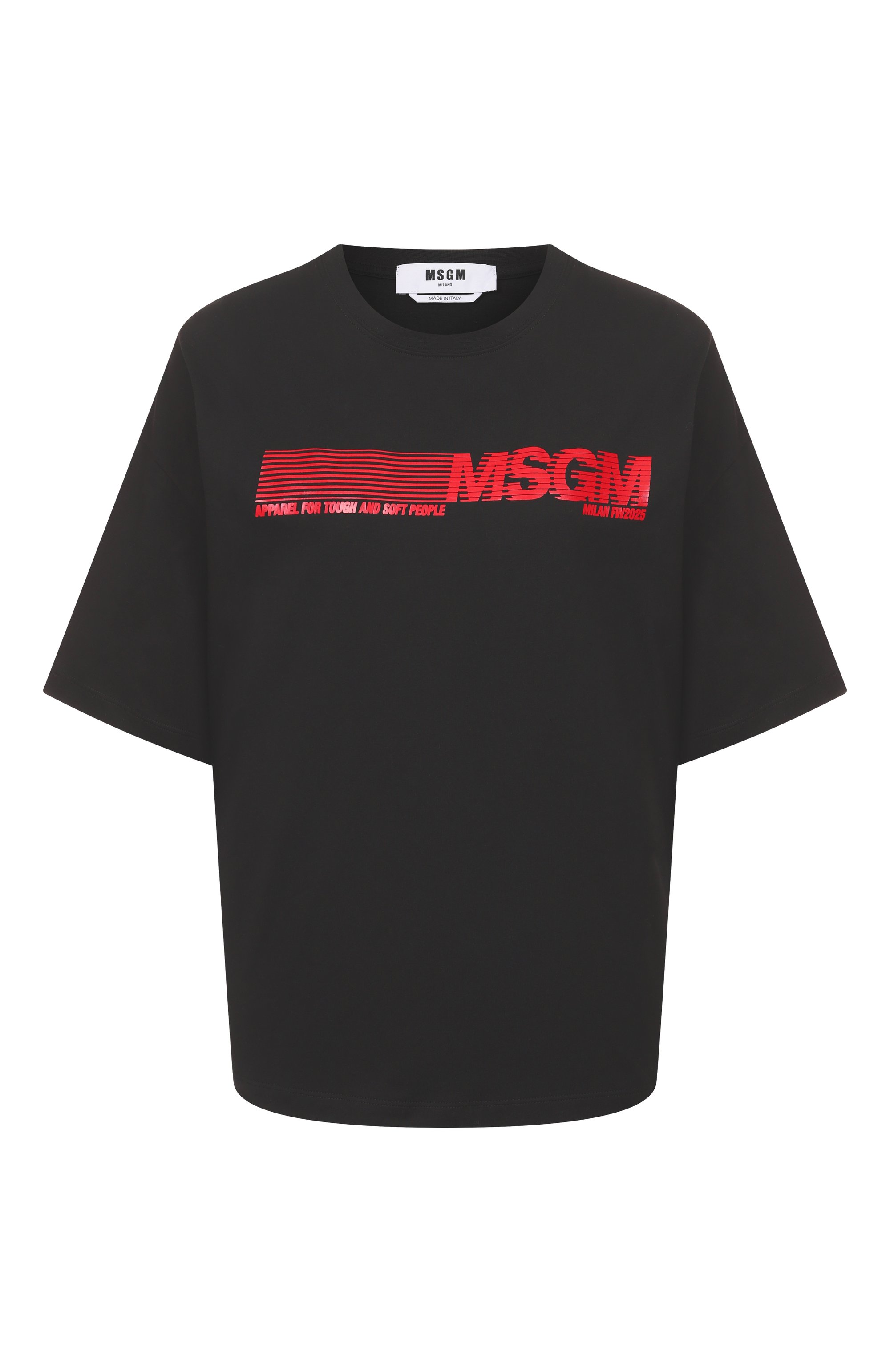 Хлопковая футболка MSGM, арт. 3942MDM105N/257798, фото 1