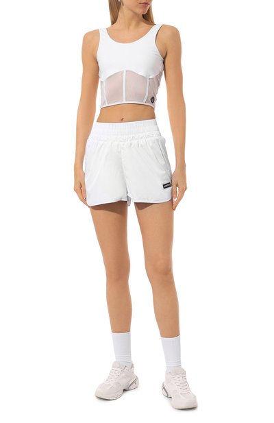 Шорты EVERREVER белого цвета по цене 9300 руб., арт. RE-SH-GS-WH, фото 2 Шорты EVERREVER, арт. RE-SH-GS-WH, фото 2