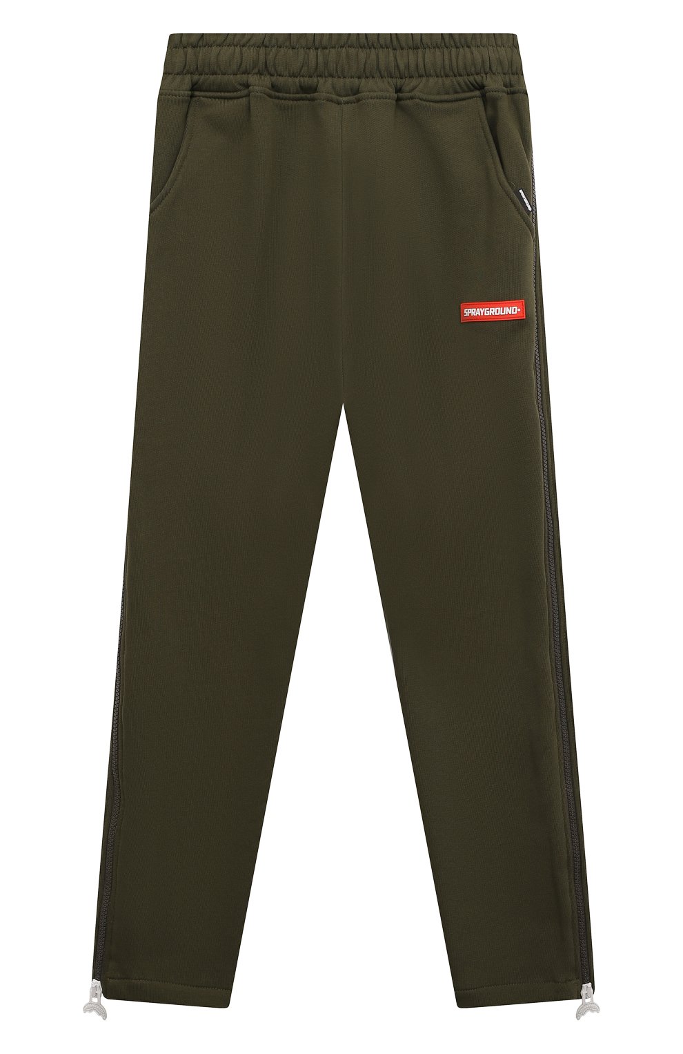 Хлопковые брюки SPRAYGROUND, арт. SPY1187GRN, фото 1