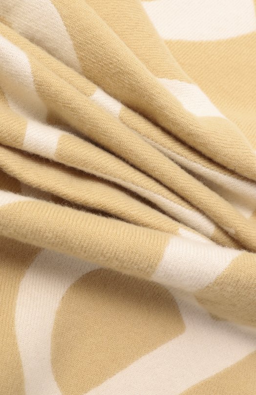 Шерстяной шарф Burberry 8109562 Бежевый  8109562 Фото 3