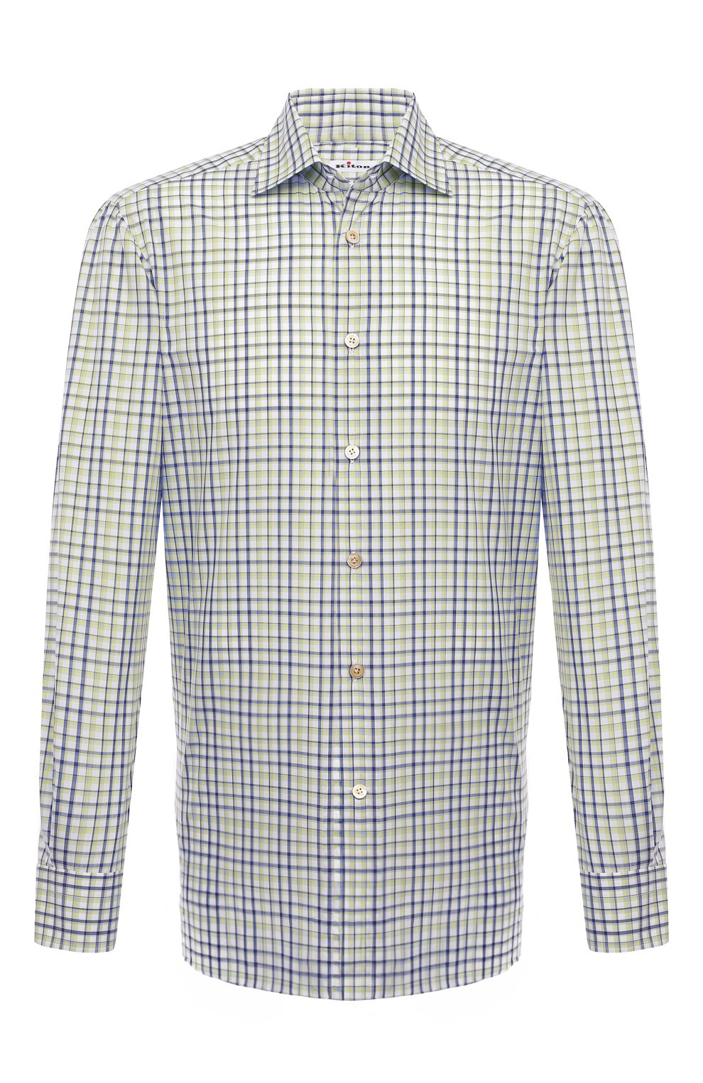 Хлопковая рубашка KITON, арт. UCIH08879, фото 1