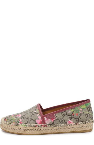 Текстильные эспадрильи gg blooms supreme GUCCI разноцветного цвета по цене 39150 руб., арт. 427110/KU230, фото 3 Текстильные эспадрильи gg blooms supreme GUCCI, арт. 427110/KU230, фото 3