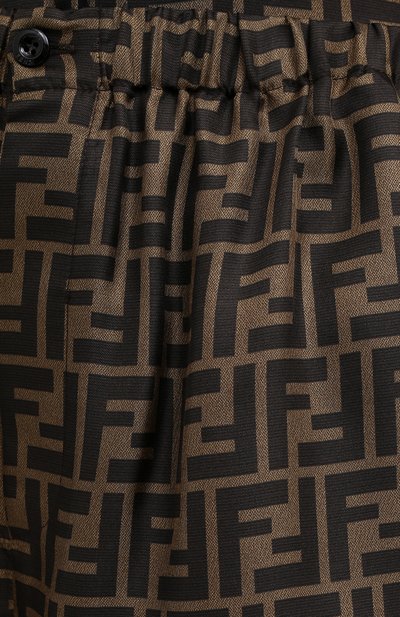 Шелковые брюки FENDI, арт. FR5994 A8G3, фото 5