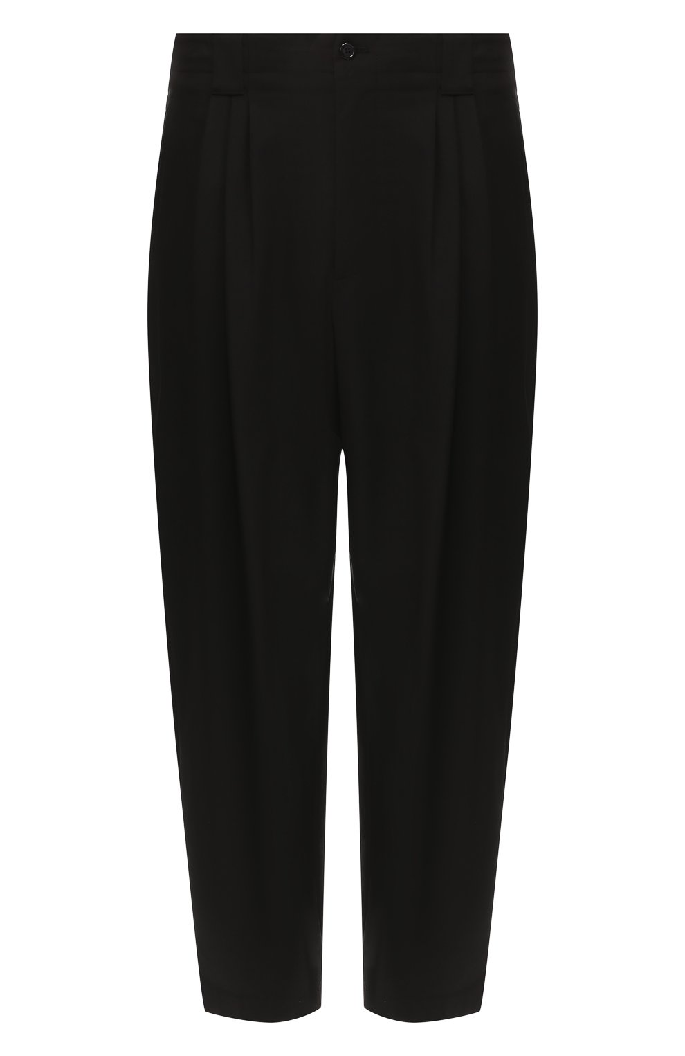 Хлопковые брюки DOLCE & GABBANA черного цвета по цене 83500 руб., арт. GYQZHT/FURB5, фото 1 Хлопковые брюки DOLCE & GABBANA, арт. GYQZHT/FURB5, фото 1