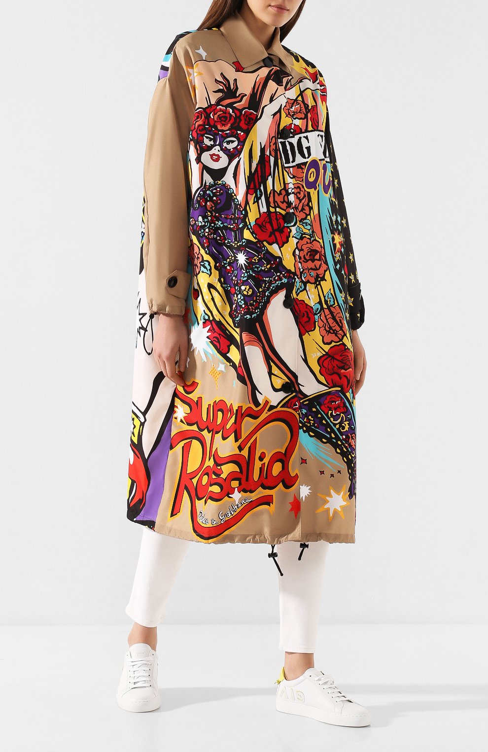 Плащ с принтом DOLCE & GABBANA, арт. F9E75T/G7R0Y, фото 2