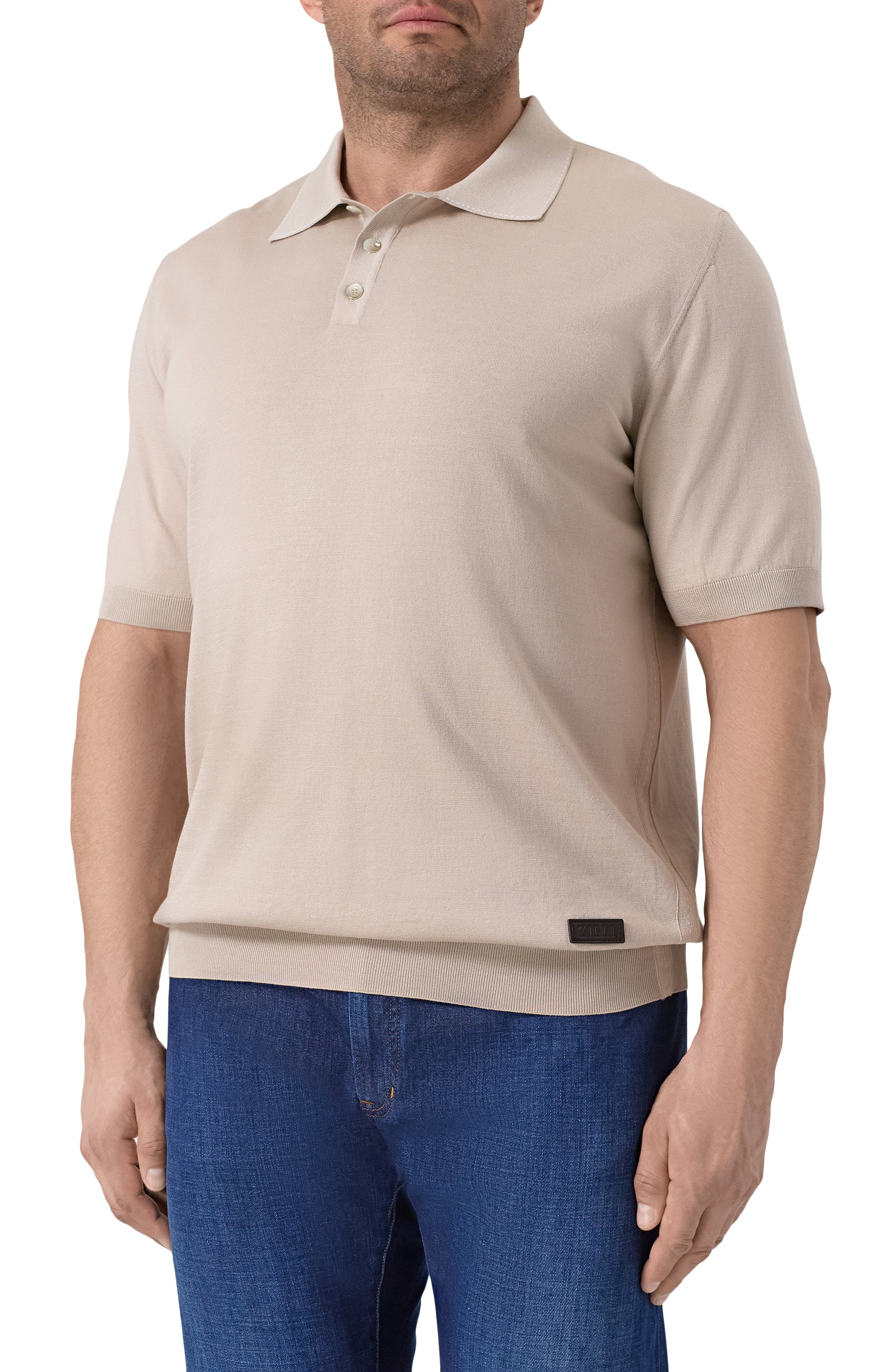 Поло из хлопка и шелка ZILLI, арт. KBP002M0142VRIS00/62, фото 3