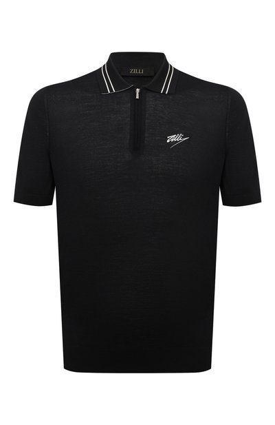 Мужская шелковое поло ZILLI, арт. KZP002M0630VZS000