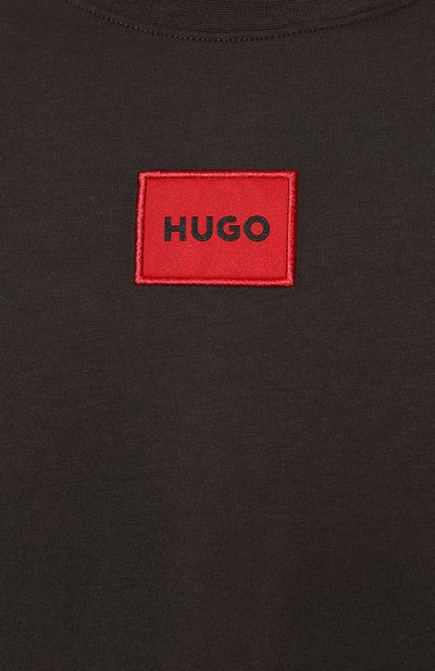 Хлопковая футболка HUGO, арт. 50447978, фото 5