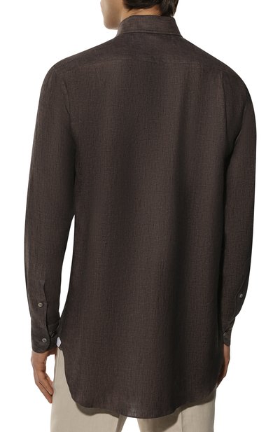 Льняная рубашка LORO PIANA, арт. FAF2545, фото 4