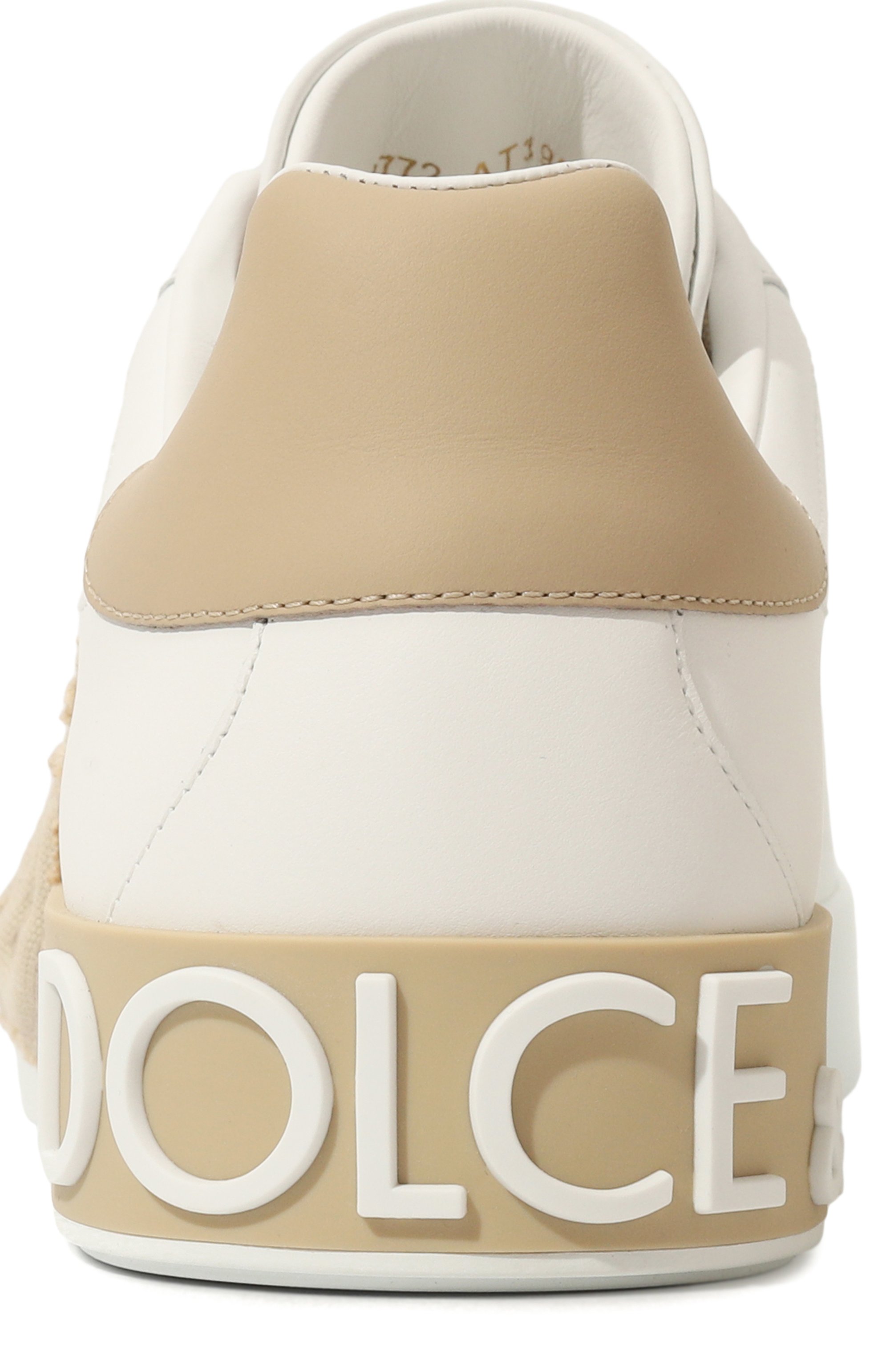 Кожаные кеды portofino DOLCE & GABBANA, арт. CS1772/AT390, фото 7