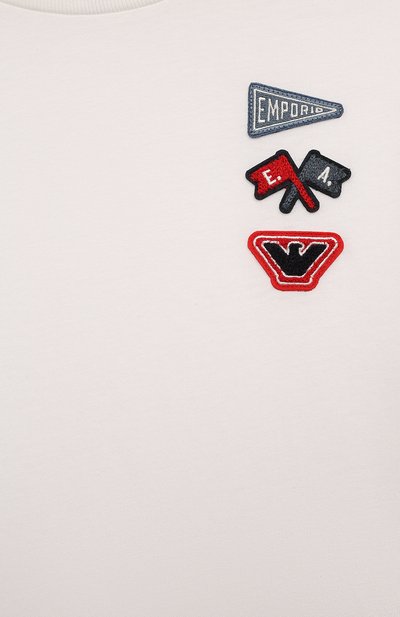 Хлопковая футболка EMPORIO ARMANI, арт. 6D4TJF/3J51Z, фото 3
