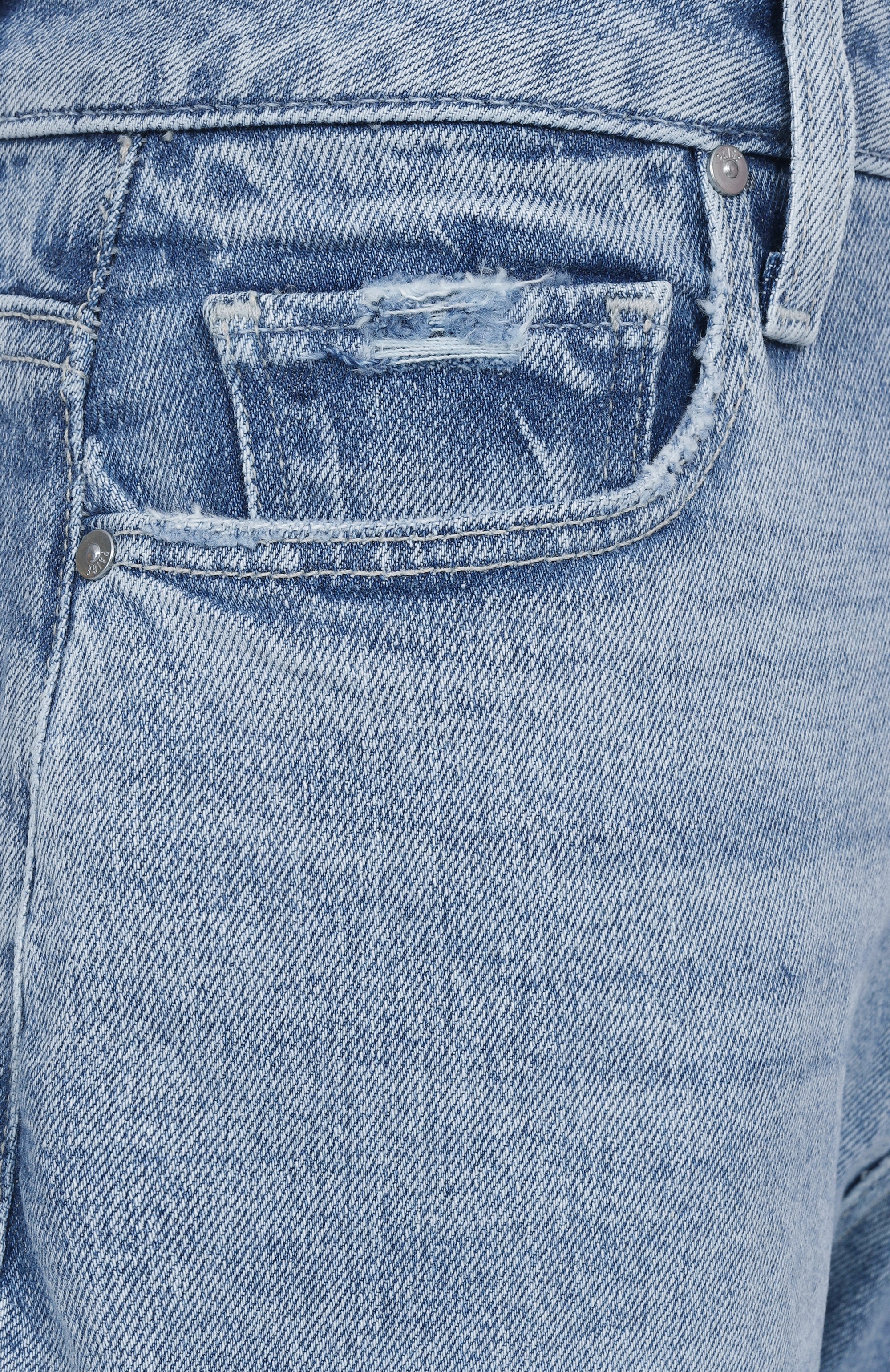 Джинсы PAIGE голубого цвета по цене 42400 руб., арт. 1H84L53-C397, фото 6 Джинсы PAIGE, арт. 1H84L53-C397, фото 6