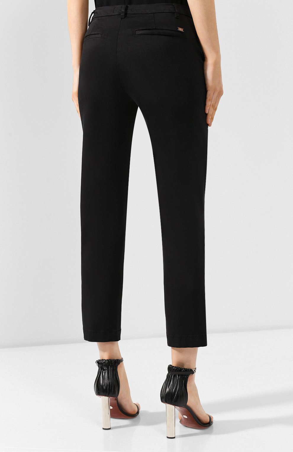 Брюки 7 FOR ALL MANKIND черного цвета по цене 15800 руб., арт. JSL4V600RT, фото 4 Брюки 7 FOR ALL MANKIND, арт. JSL4V600RT, фото 4